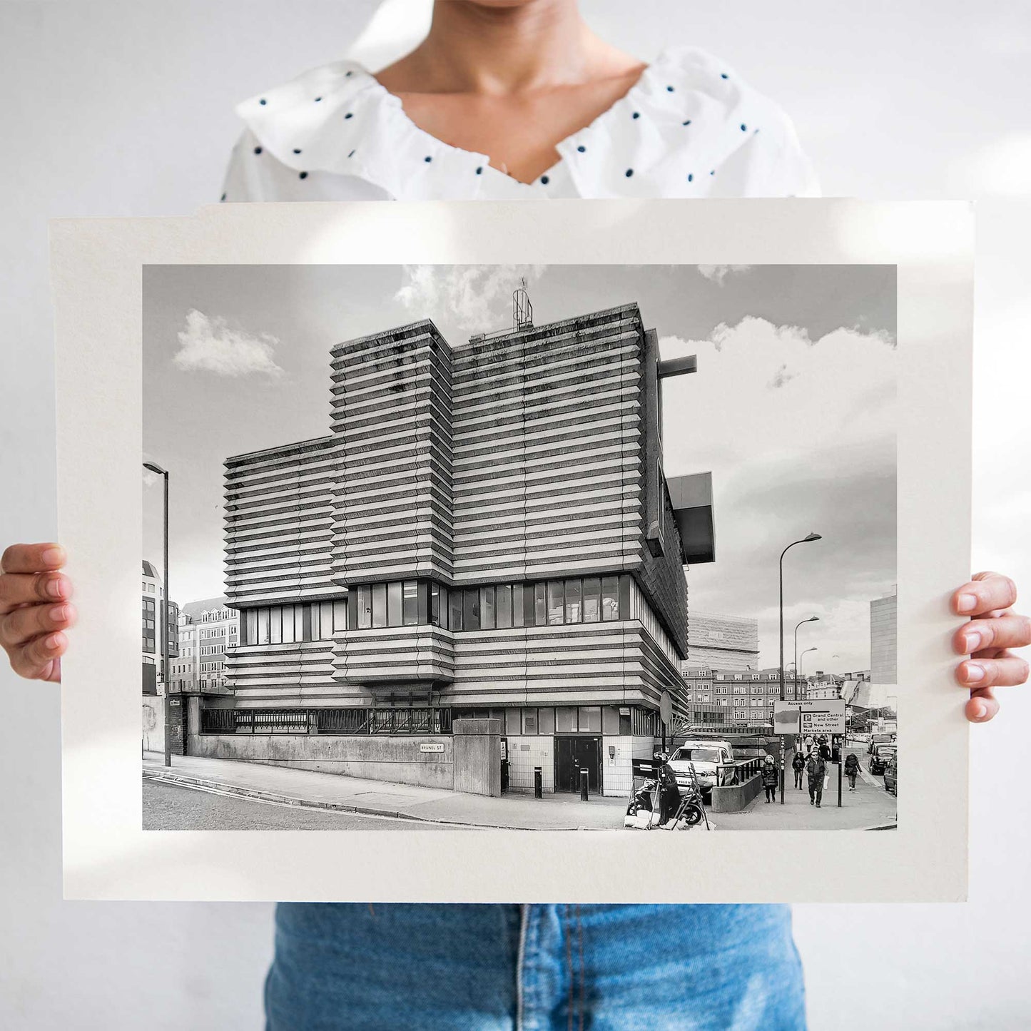 PRINT: Birmingham Signal Box - Street View