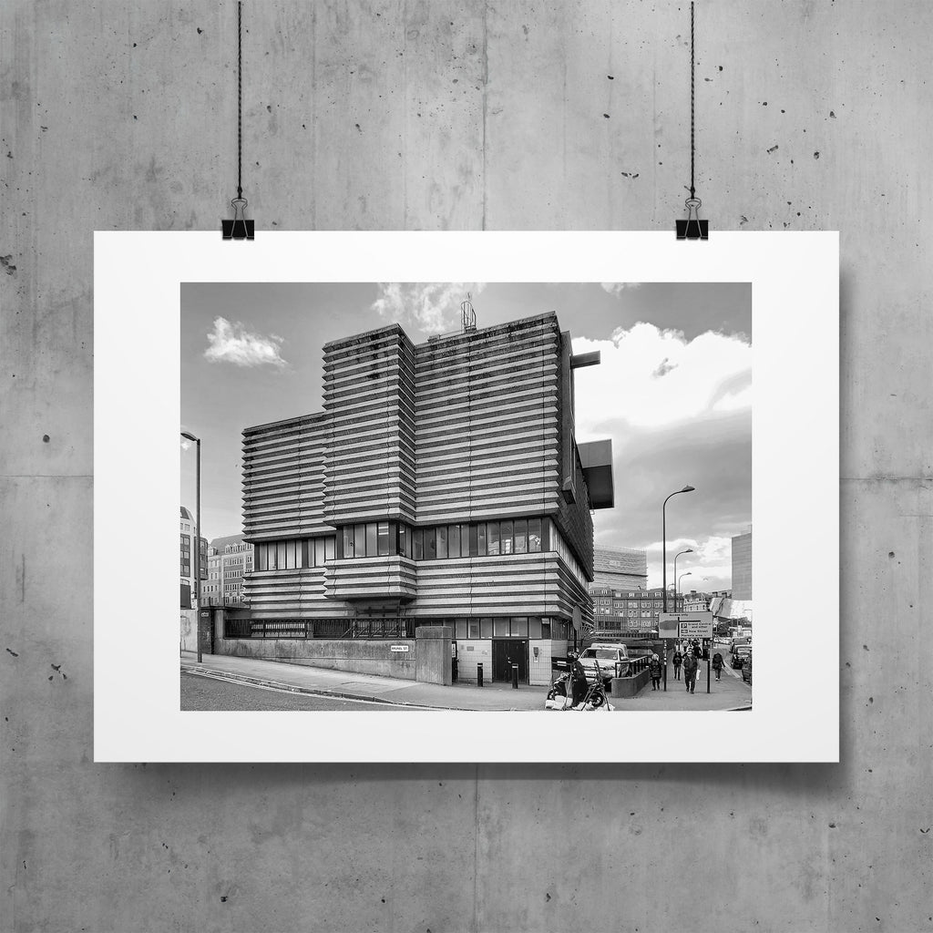 PRINT: Birmingham Signal Box - Street View