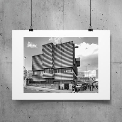 PRINT: Birmingham Signal Box - Street View