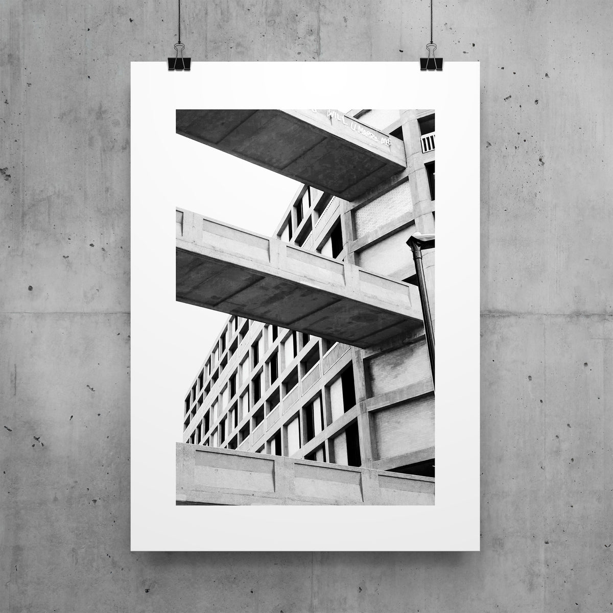 PRINT: Park Hill - Bridge Close Up