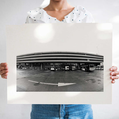 PRINT: Preston Bus Station - Elevation