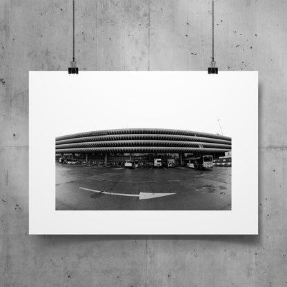 PRINT: Preston Bus Station - Elevation