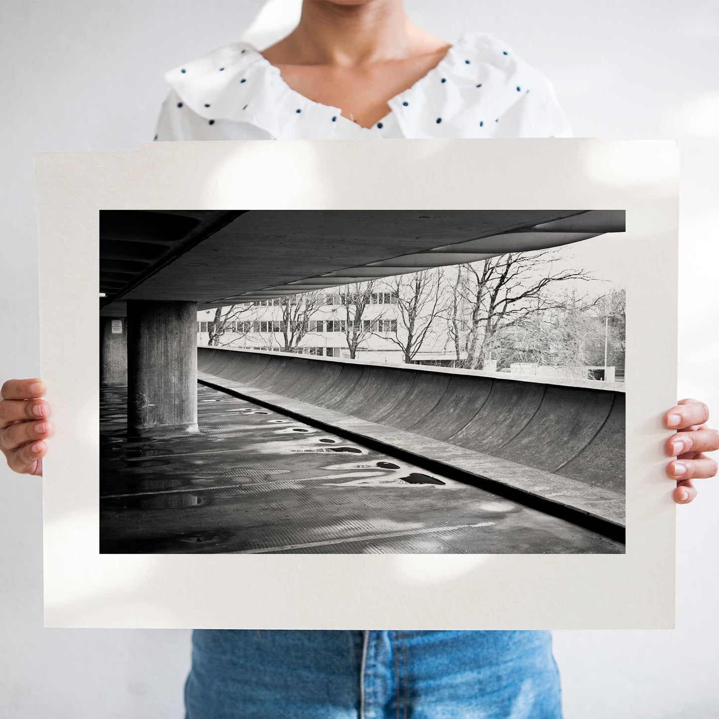 PRINT: Preston Bus Station - Parking Level