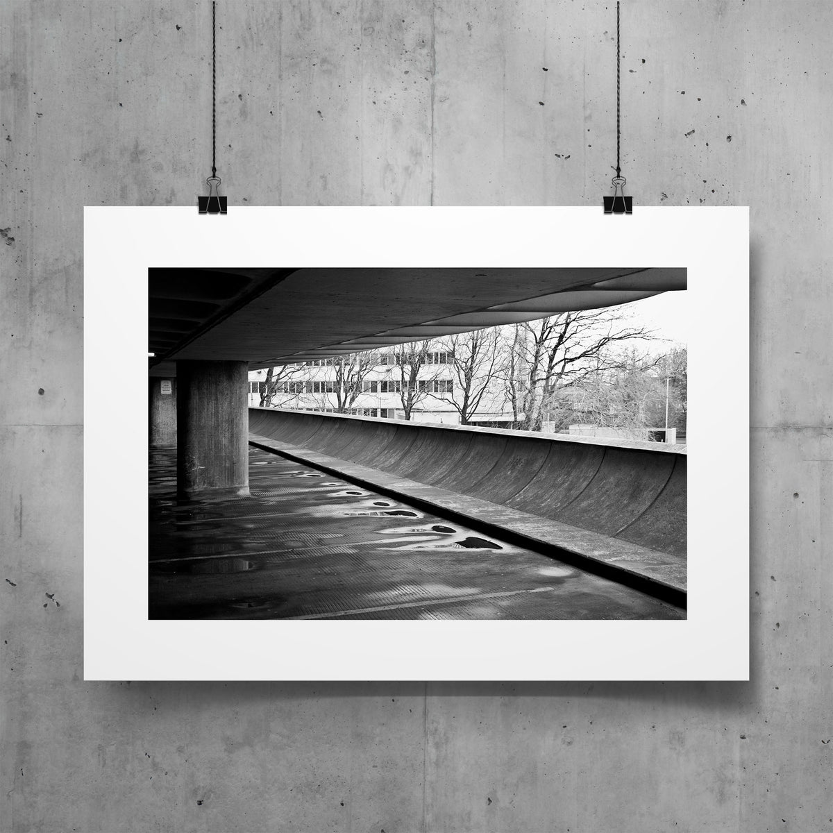 PRINT: Preston Bus Station - Parking Level