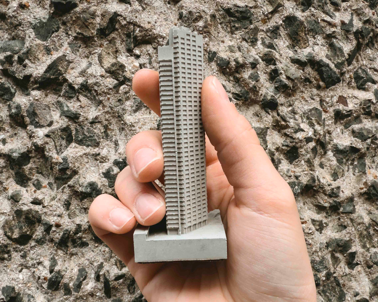 Shakespeare Tower, Barbican Estate - Miniature Concrete Model