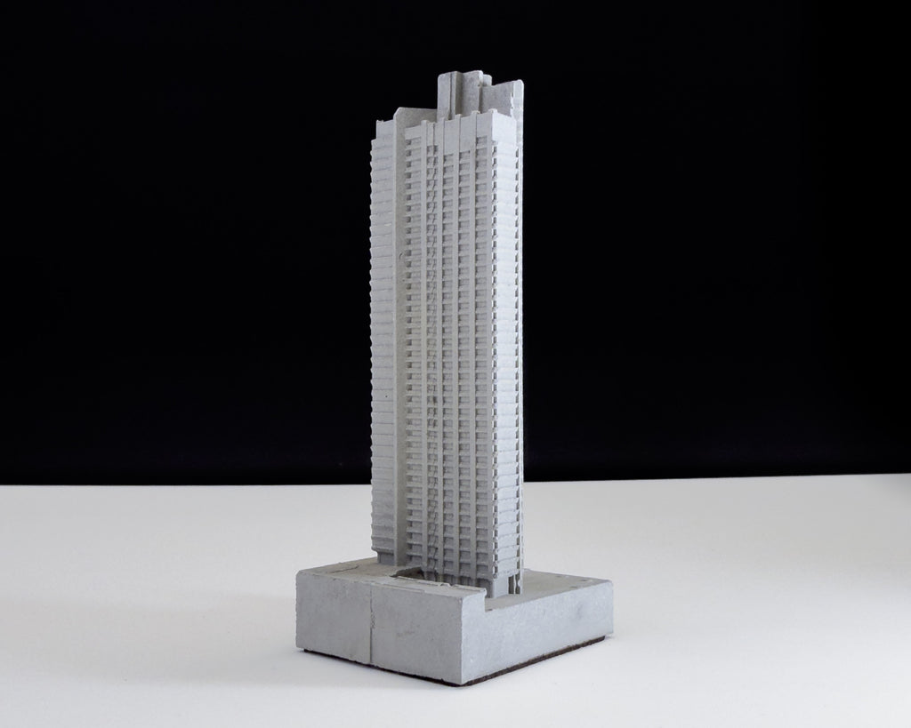 Shakespeare Tower, Barbican Estate - Miniature Concrete Model