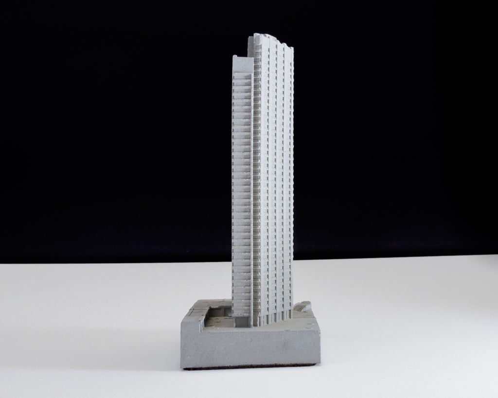 Shakespeare Tower, Barbican Estate - Miniature Concrete Model