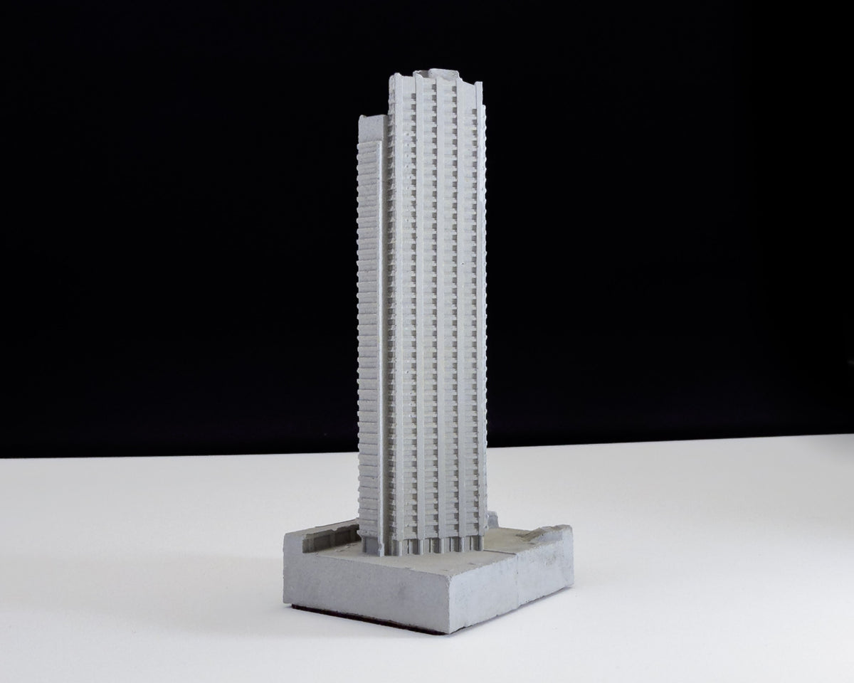 Shakespeare Tower, Barbican Estate - Miniature Concrete Model