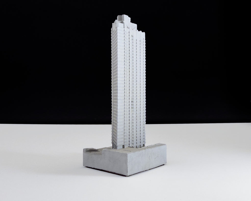 Shakespeare Tower, Barbican Estate - Miniature Concrete Model