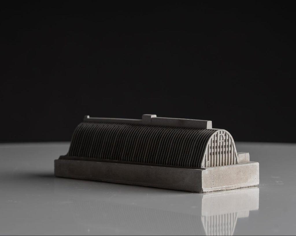 Tate and Lyle Sugar Silo - Miniature Concrete Model