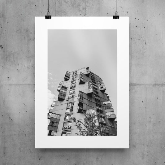 Toblerone Building facade (Digital Print)