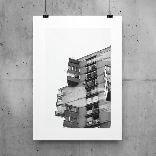 Toblerone Building Corner detail (Digital Print)