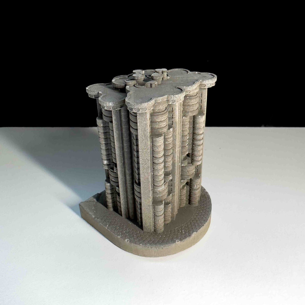 Torres Blancas – Miniature Concrete Model