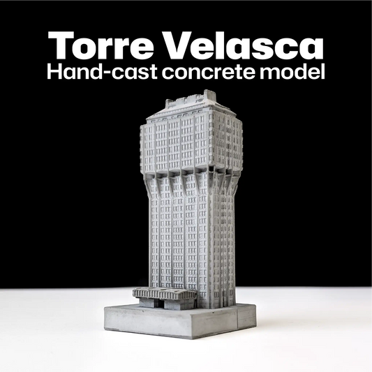 Torre Velasca, Milan – Miniature Concrete Model