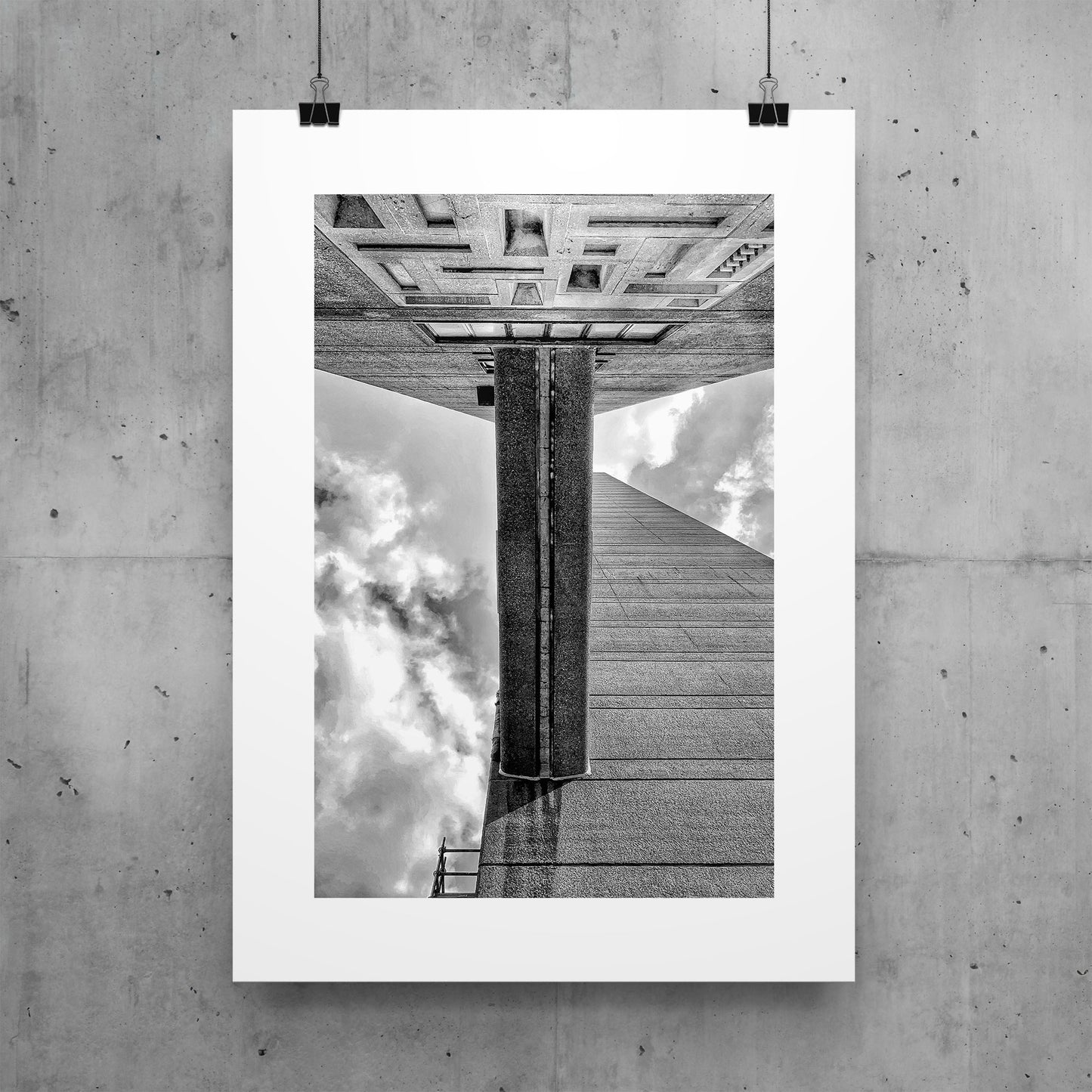 PRINT: Trellick Tower- Bridge Look Up