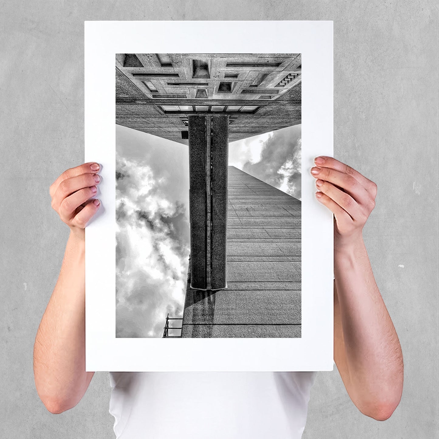 PRINT: Trellick Tower- Bridge Look Up