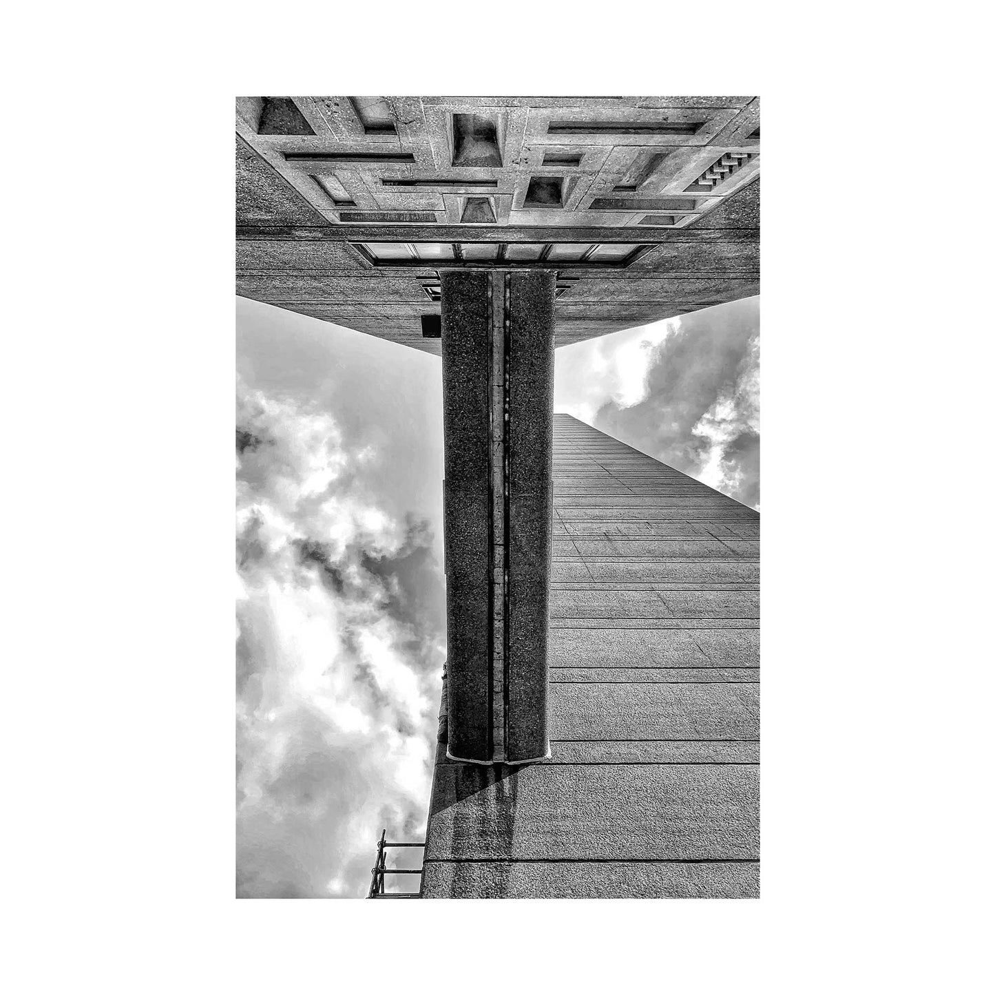 PRINT: Trellick Tower- Bridge Look Up