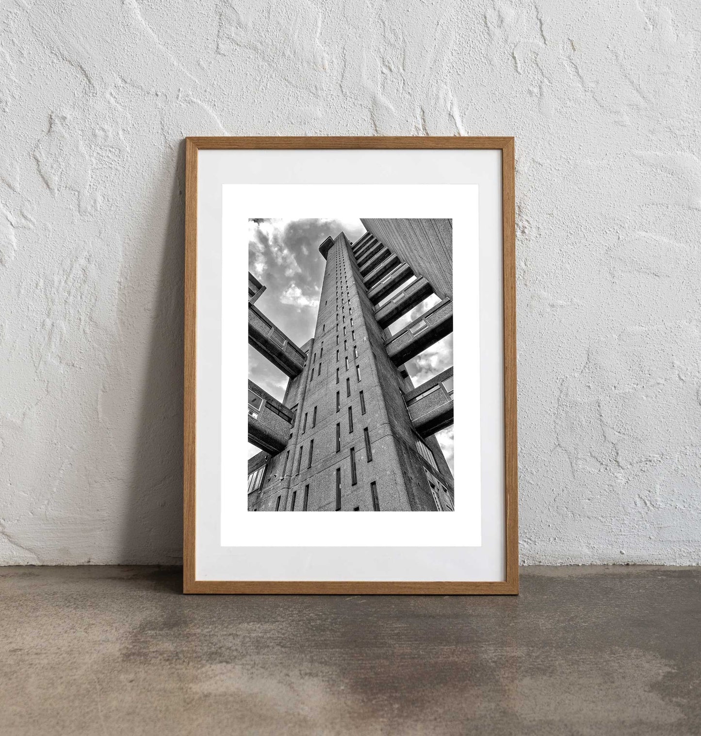 PRINT: Trellick Tower- Staircore Look Up