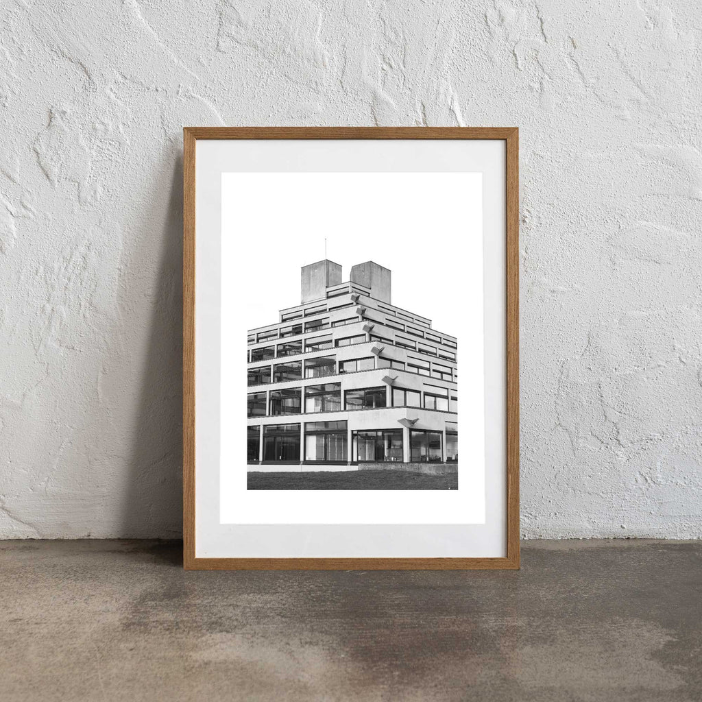 PRINT: UEA Student halls Ziggurat