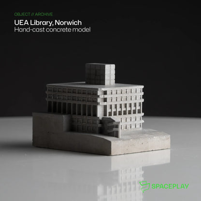 UEA Library - Miniature Concrete Model