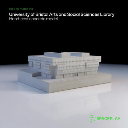 University of Bristol Arts and Social Sciences Library – Miniature Concrete Model