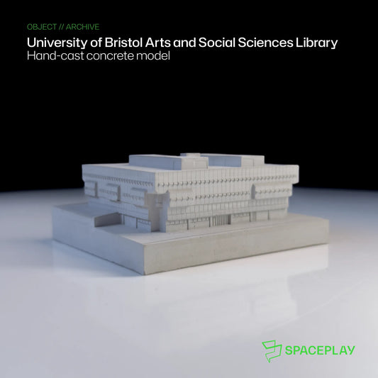University of Bristol Arts and Social Sciences Library – Miniature Concrete Model