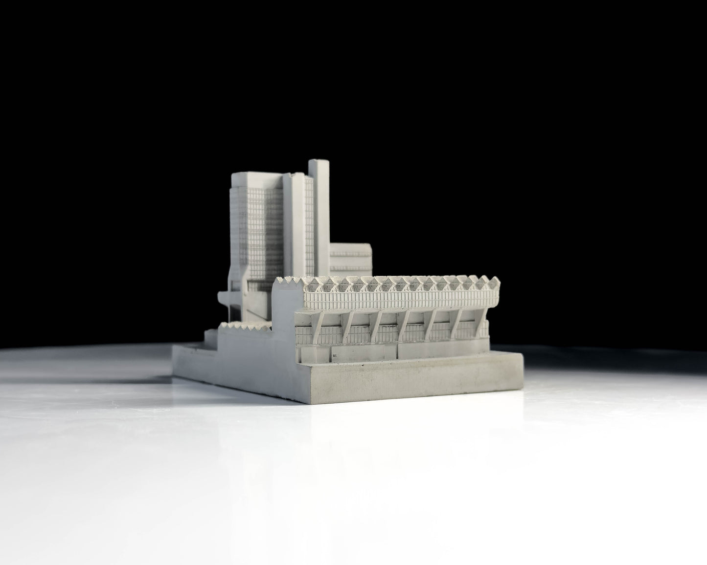 Engineering Building, University of Leicester – Miniature Concrete Model
