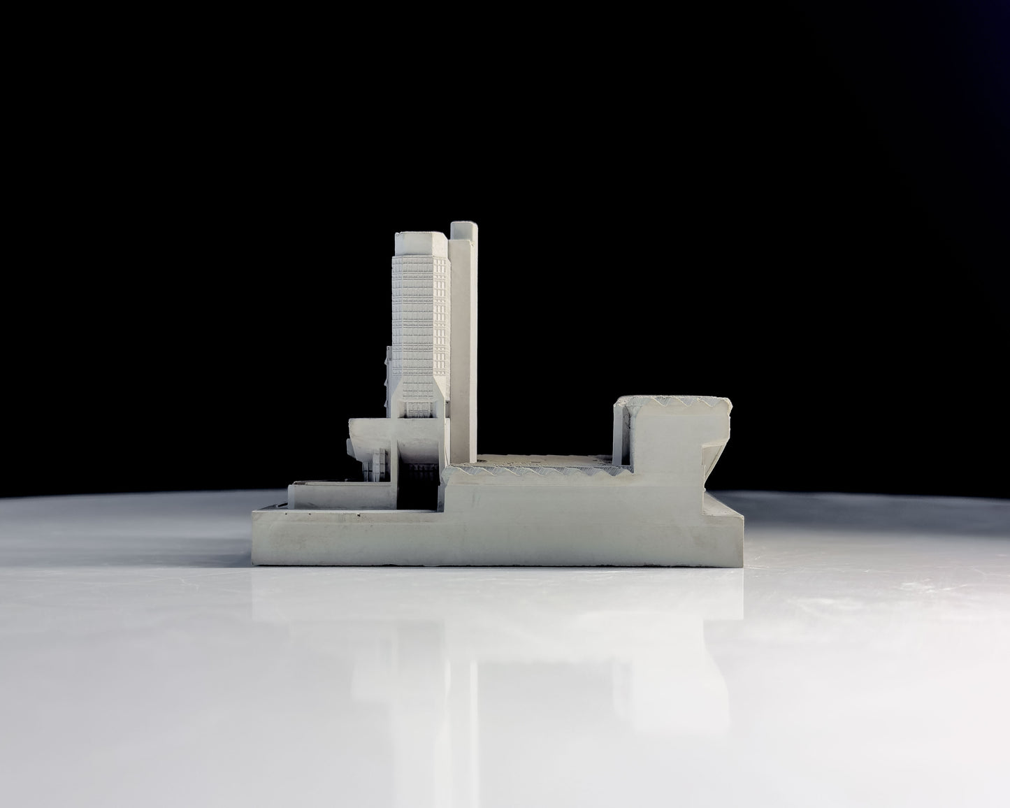 Engineering Building, University of Leicester – Miniature Concrete Model