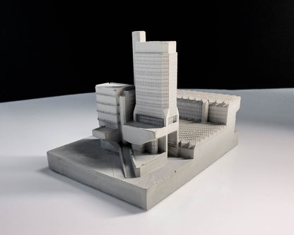 Engineering Building, University of Leicester – Miniature Concrete Model