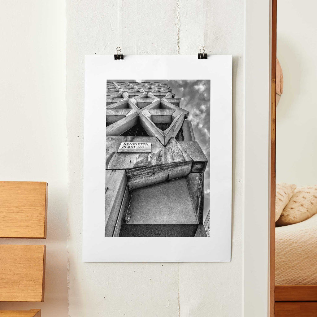 PRINT: Welbeck Street Car Park - Close Up