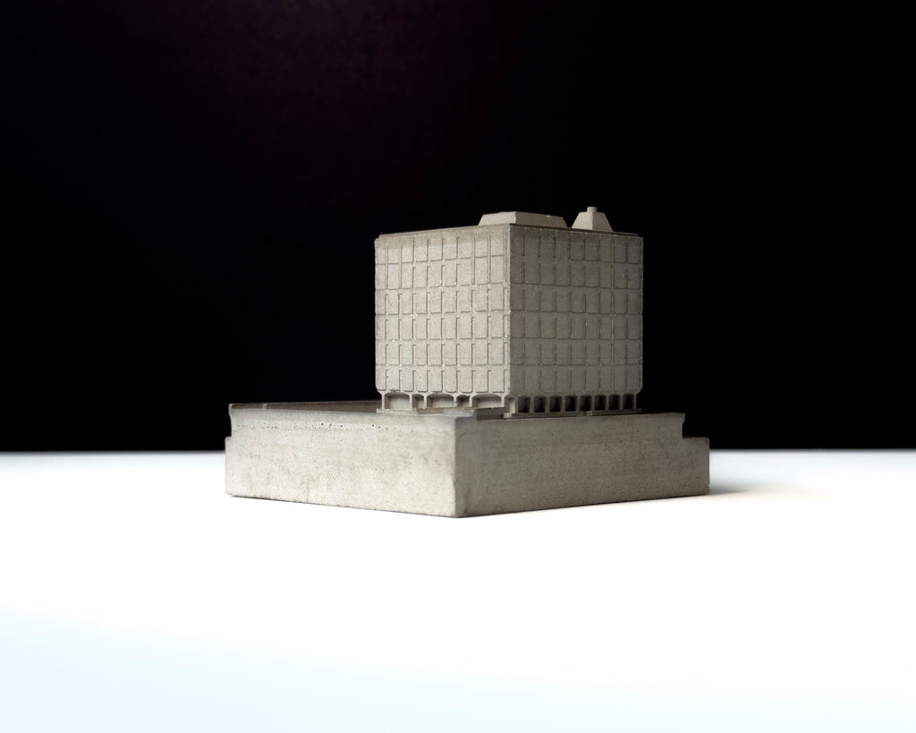 Bonny Street Police HQ – Miniature Concrete Model