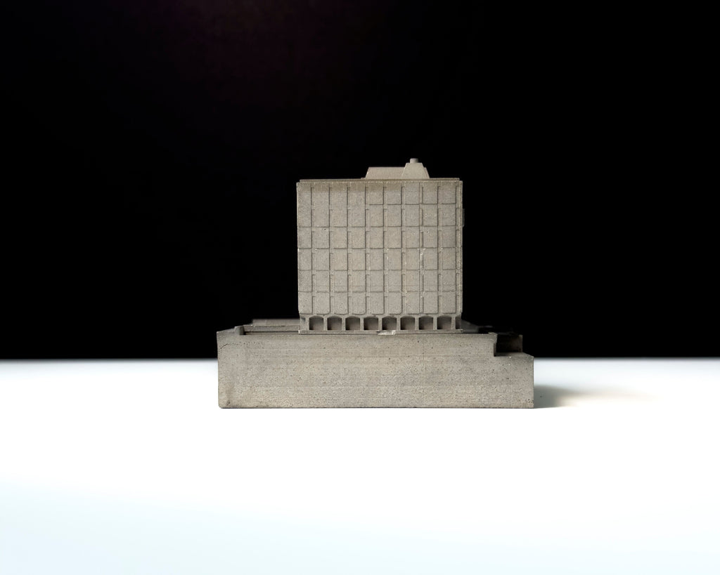 Bonny Street Police HQ – Miniature Concrete Model