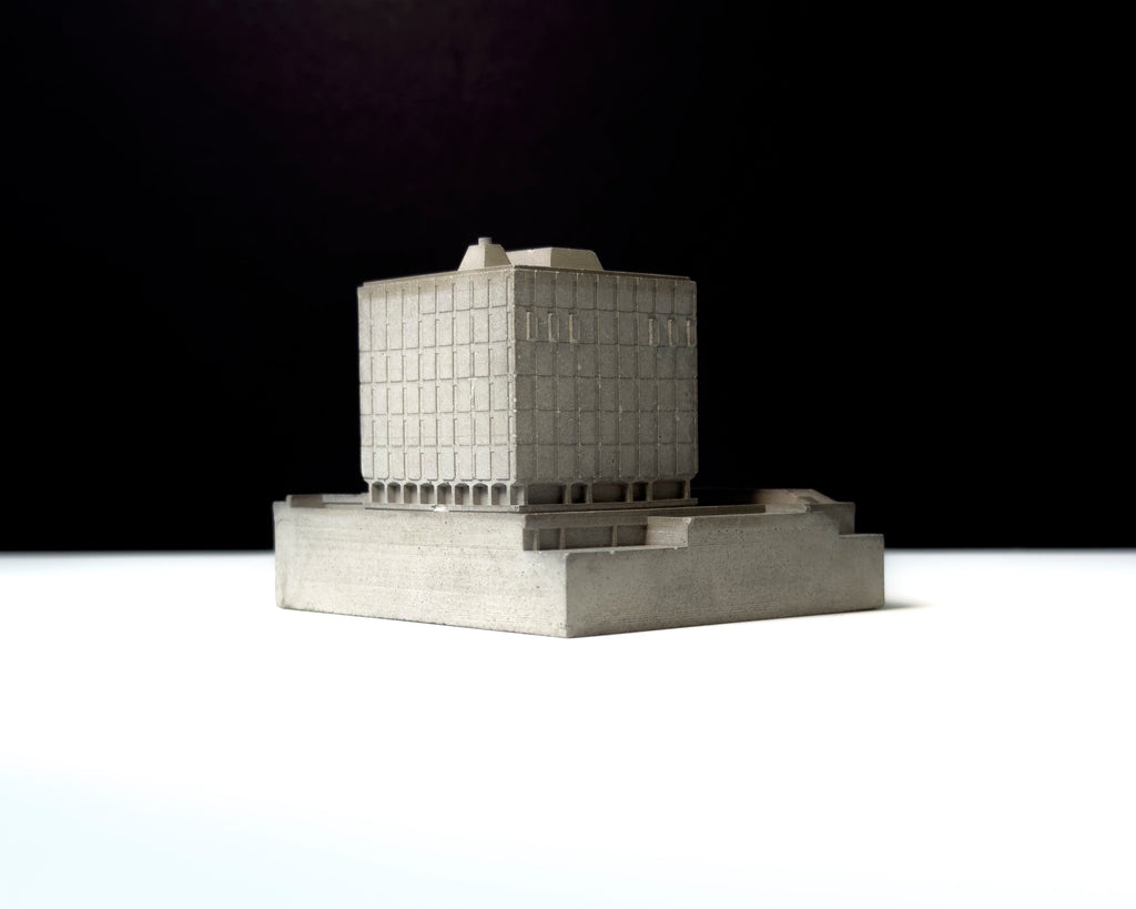 Bonny Street Police HQ – Miniature Concrete Model