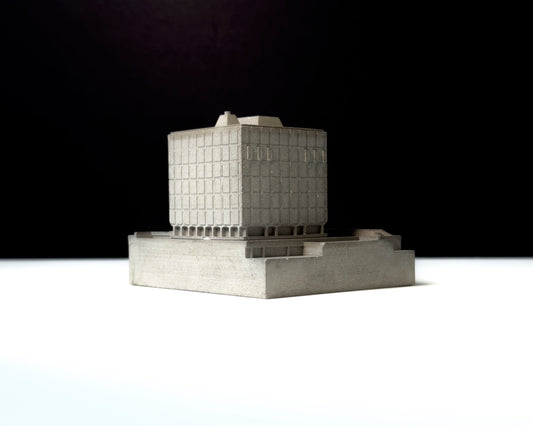 Bonny Street Police HQ – Miniature Concrete Model