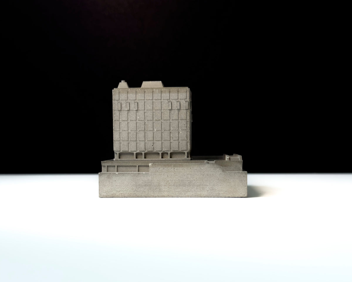 Bonny Street Police HQ – Miniature Concrete Model