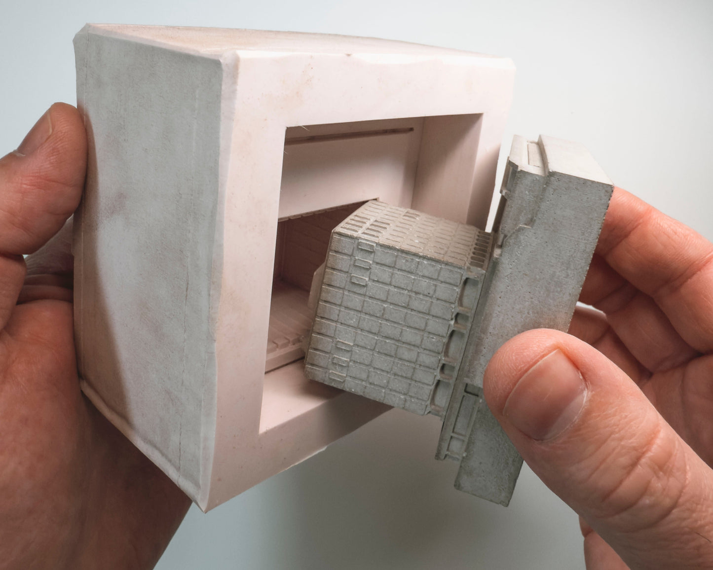Bonny Street Police HQ – Miniature Concrete Model