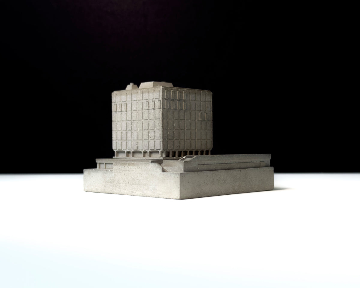 Bonny Street Police HQ – Miniature Concrete Model