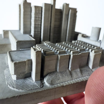 University of Glasgow Library – Miniature Concrete Model