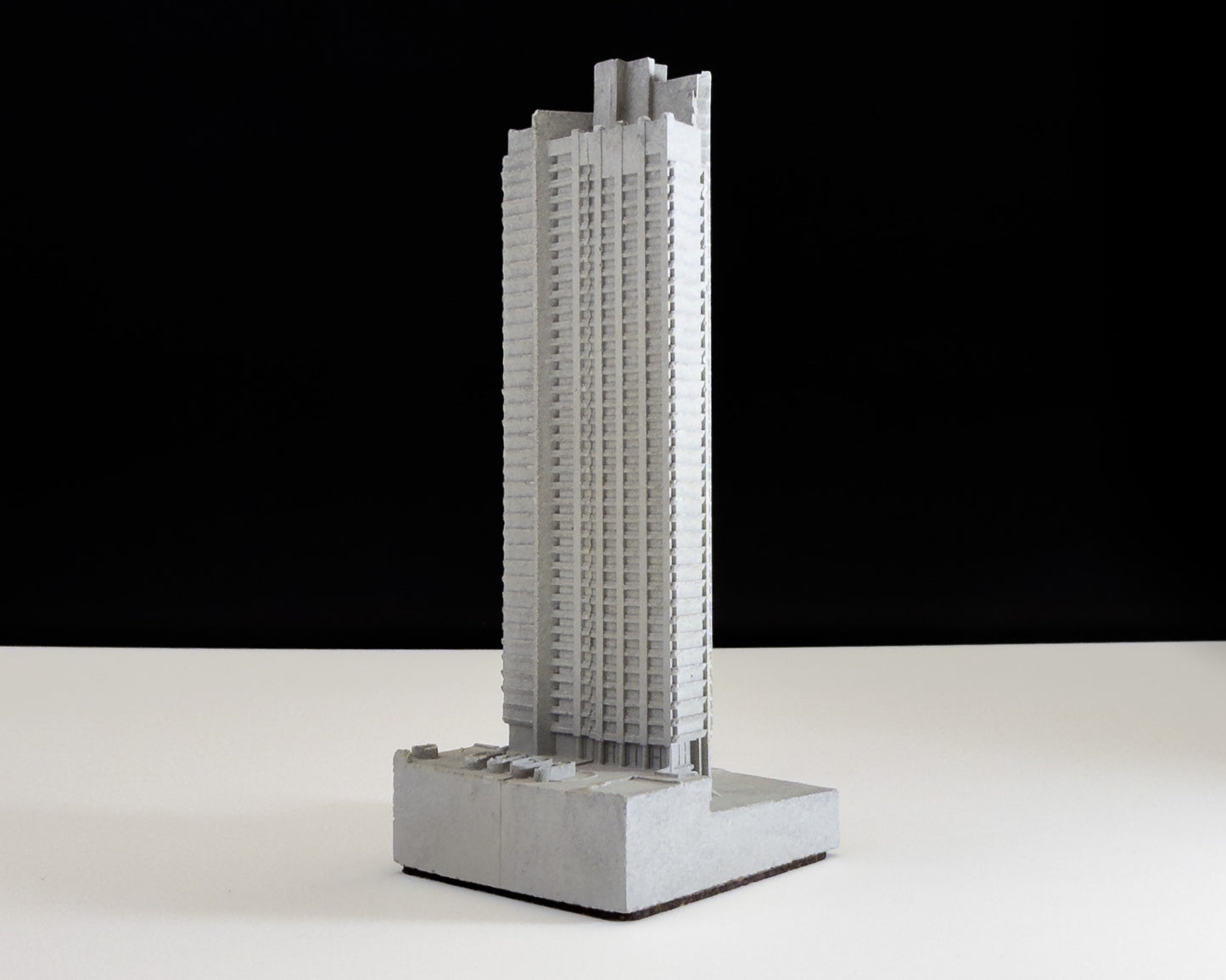 Cromwell Tower, Barbican Estate – Miniature Concrete Model
