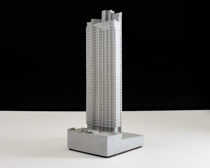 Cromwell Tower, Barbican Estate – Miniature Concrete Model
