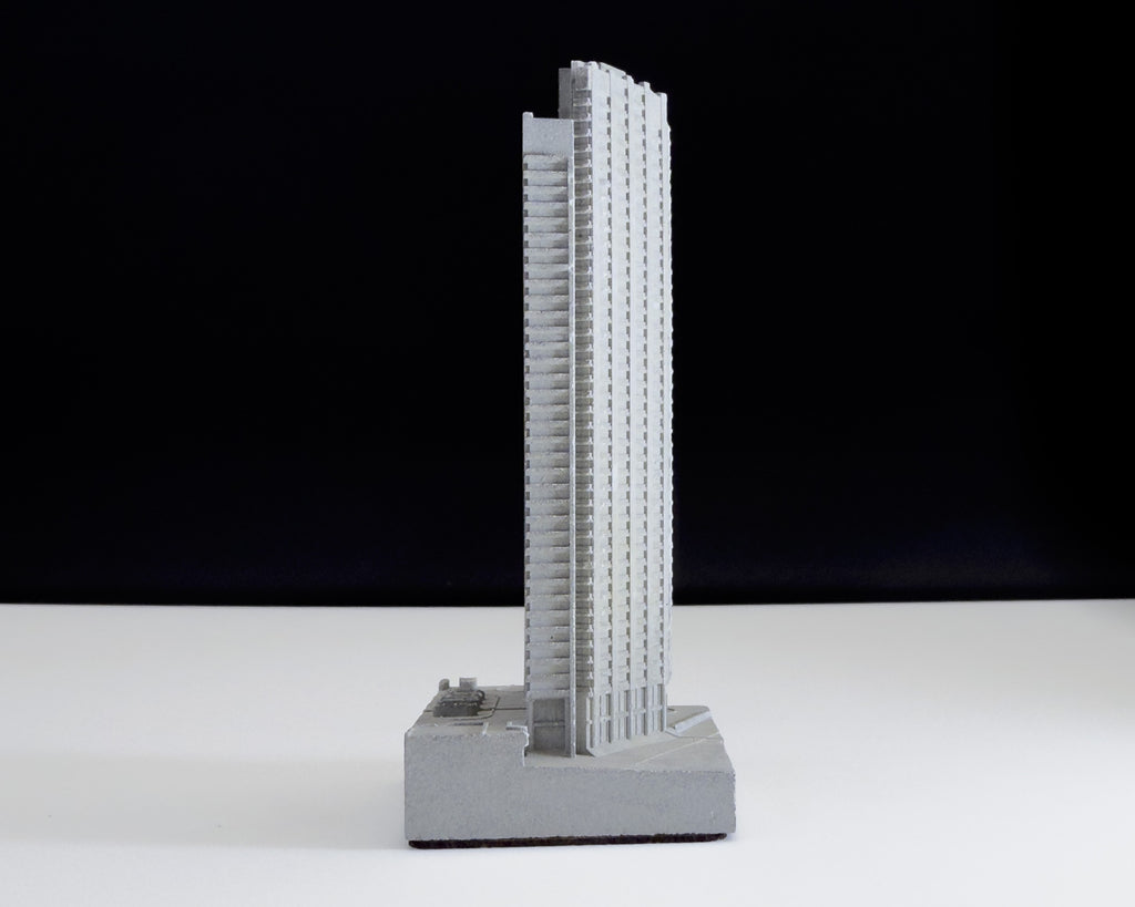 Cromwell Tower, Barbican Estate – Miniature Concrete Model