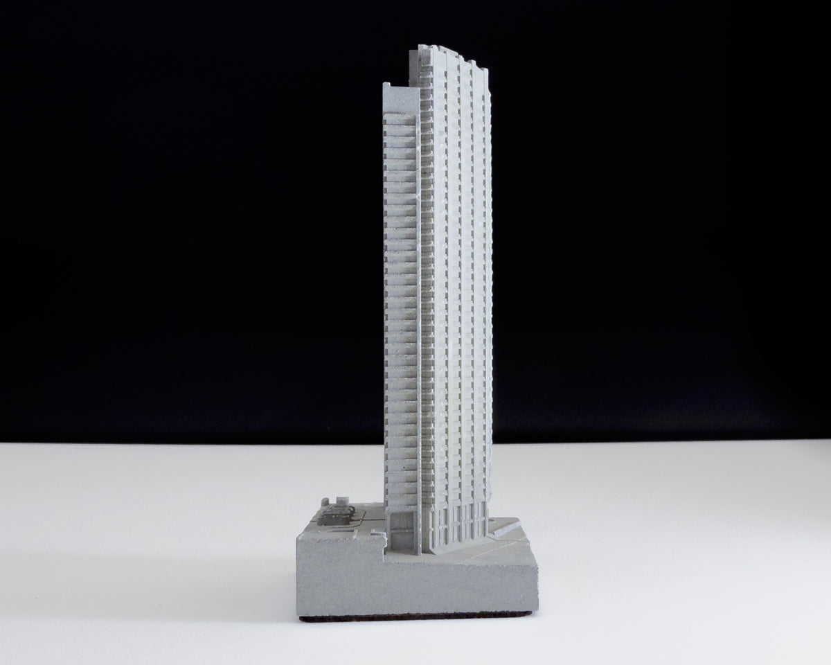 Cromwell Tower, Barbican Estate – Miniature Concrete Model