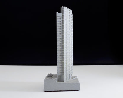 Cromwell Tower, Barbican Estate – Miniature Concrete Model