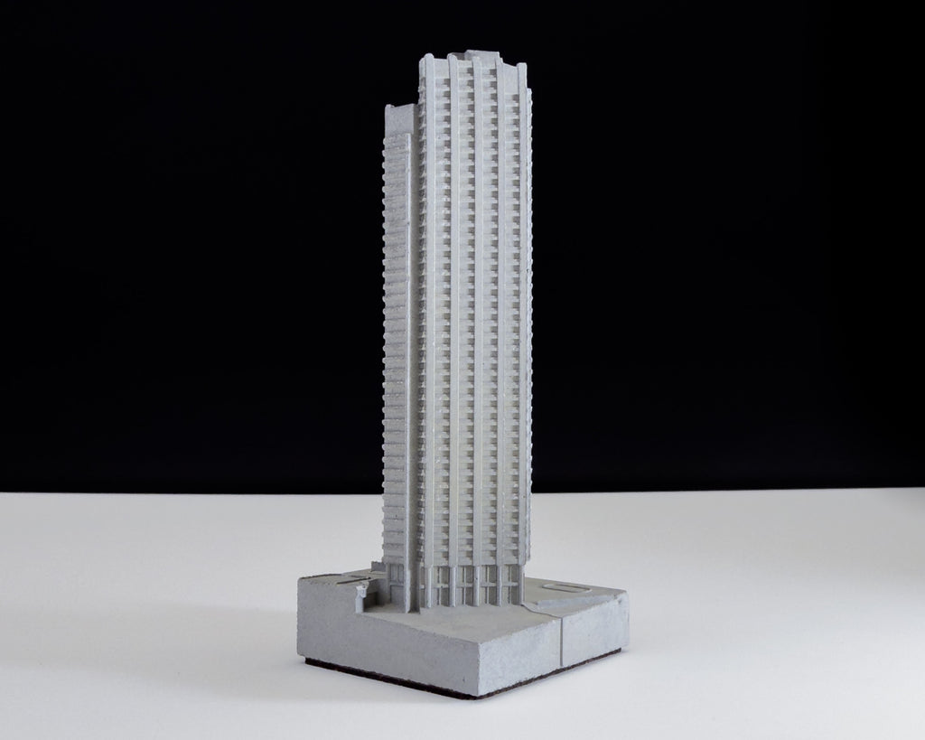 Cromwell Tower, Barbican Estate – Miniature Concrete Model