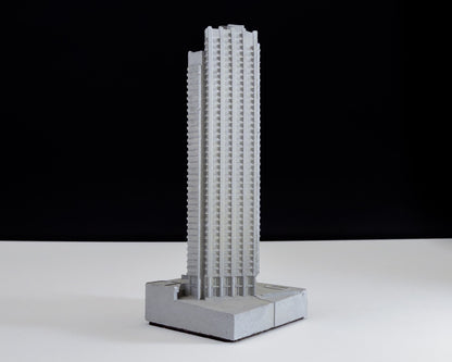 Cromwell Tower, Barbican Estate – Miniature Concrete Model