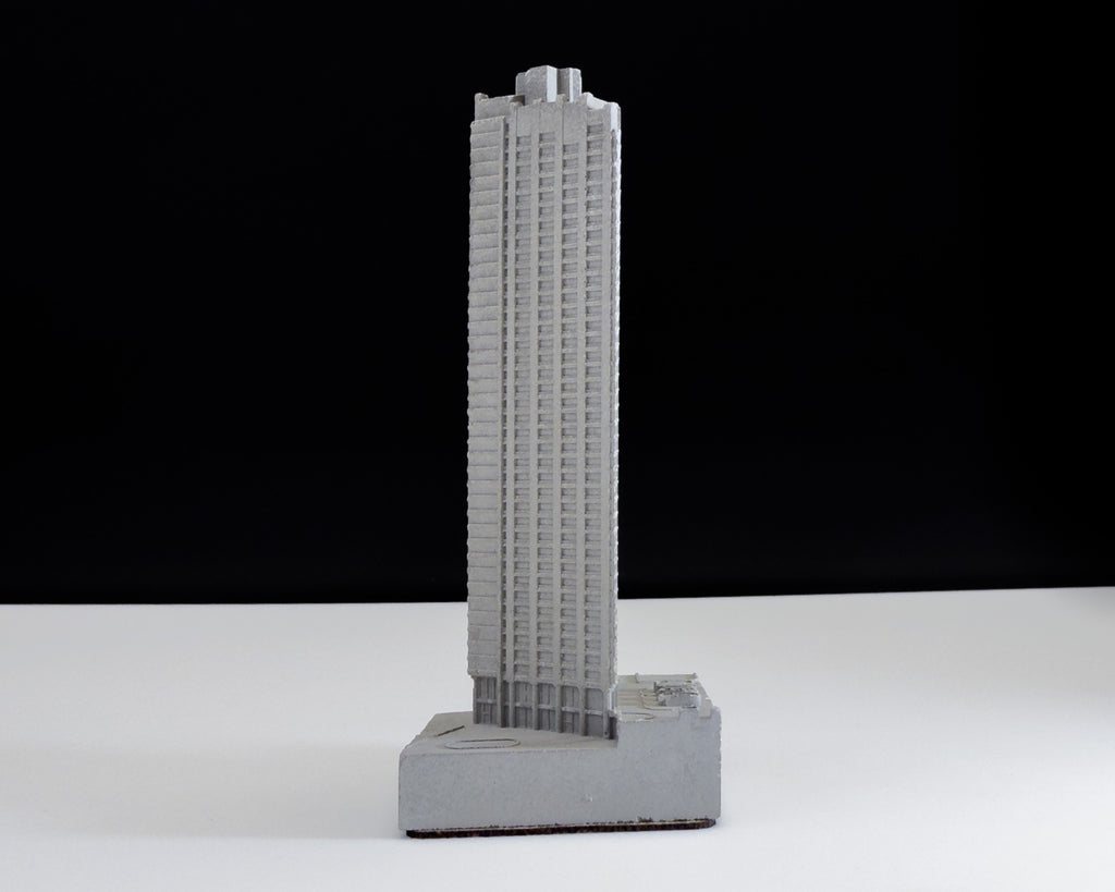Cromwell Tower, Barbican Estate – Miniature Concrete Model
