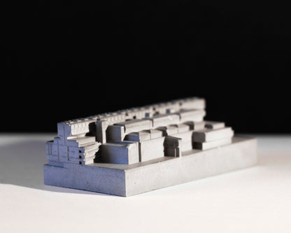 Cumbernauld Town Centre - Miniature Concrete Model
