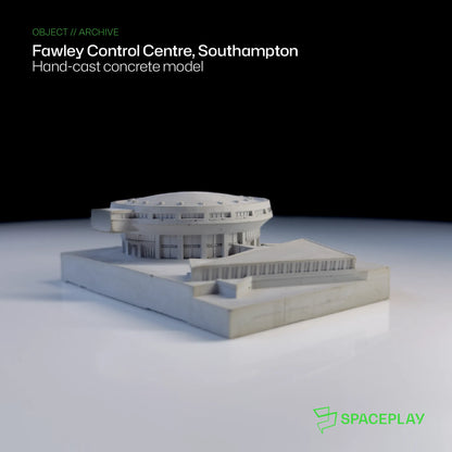 Fawley Control Centre – Miniature Concrete Model