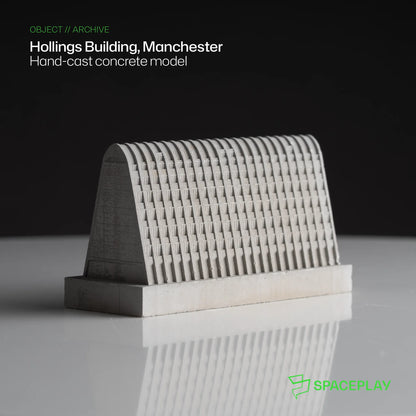 Hollings Building, Manchester – Miniature Concrete Model