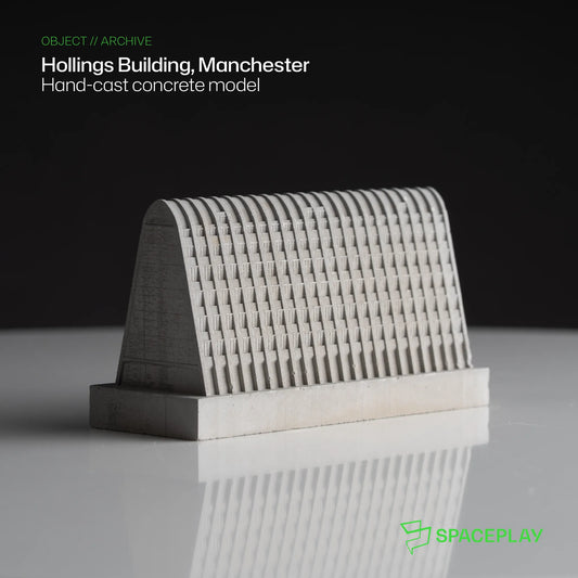 Hollings Building, Manchester – Miniature Concrete Model